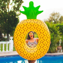 Load image into Gallery viewer, Summer Splash: Inflatable Pineapple Pool Float for Adults