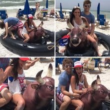 Load image into Gallery viewer, Giant Inflatable Floating Bull Rider: Conquer the Waves with Wild Western Adventure!