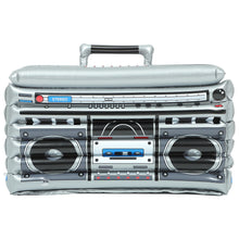 Load image into Gallery viewer, "Revitalize Your Pool Party: Inflatable Cooler  Ice Tray & Boombox Bar - Your Ultimate 80s Upgrade!"