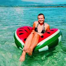 Load image into Gallery viewer, Watermelon Buoy Pool Float: Summer Splash!