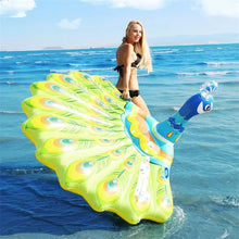 Load image into Gallery viewer, "Make a Splash with Style: Giant Peacock Floating Inflatable Toys for Your Ultimate Summer Outdoor Adventures!"