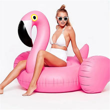 Load image into Gallery viewer, Pretty in Pink: The Majestic Flair of Our Flamingo Pool Float
