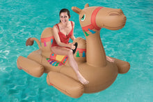 Load image into Gallery viewer, NEW Men Women Giant Inflatable Ride-On Camel Pool Float!
