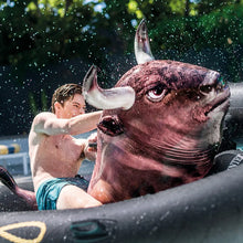 Load image into Gallery viewer, Giant Inflatable Floating Bull Rider: Conquer the Waves with Wild Western Adventure!
